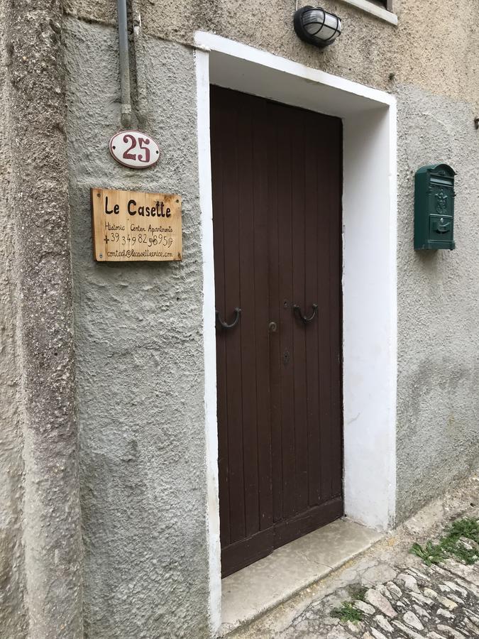 Le Casette Erice Bagian luar foto